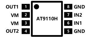 圖片[2]-AT9110H-單通道低壓 H橋電機(jī)驅(qū)動芯片