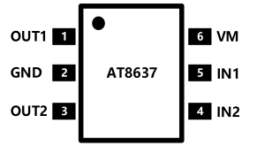 圖片[1]-AT8637-單通道低壓 H橋電機(jī)驅(qū)動(dòng)芯片
